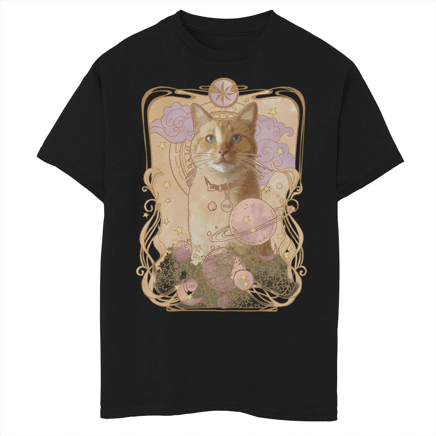 Футболка с рисунком гуся в винтажной рамке Marvel Captain Marvel Cosmic для мальчиков 8–20 лет Marvel, черный
Футболка с рисунком гуся в винтажной рамке Marvel Captain Marvel Cosmic для мальчиков 8–20 лет Marvel, черный