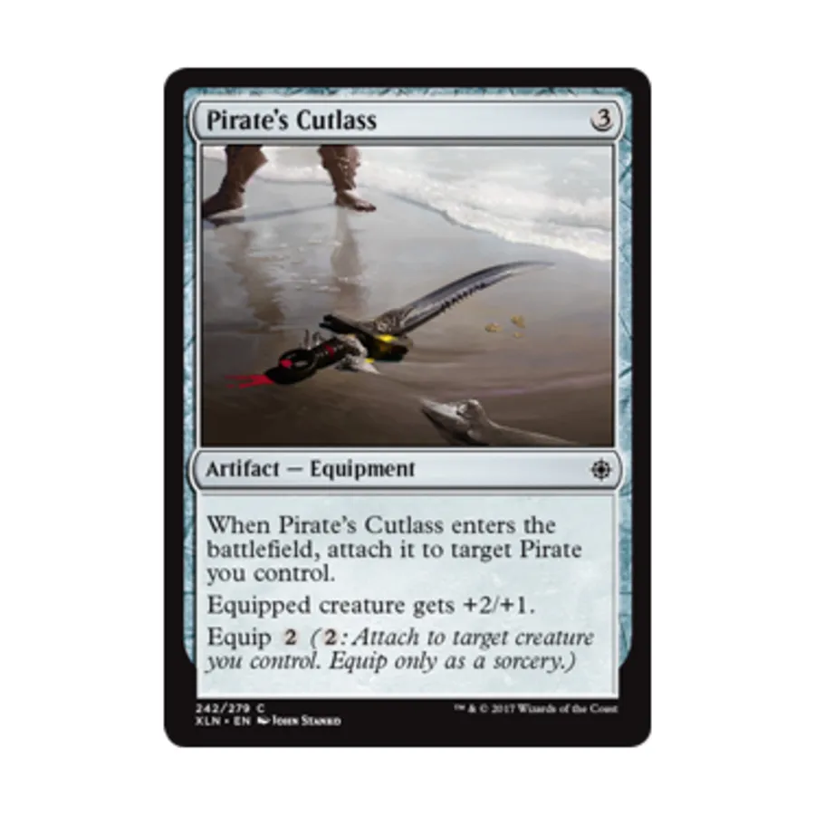 CCG Пиратская абордажная сабля (С), MTG - Ixalan
CCG Пиратская абордажная сабля (С), MTG - Ixalan