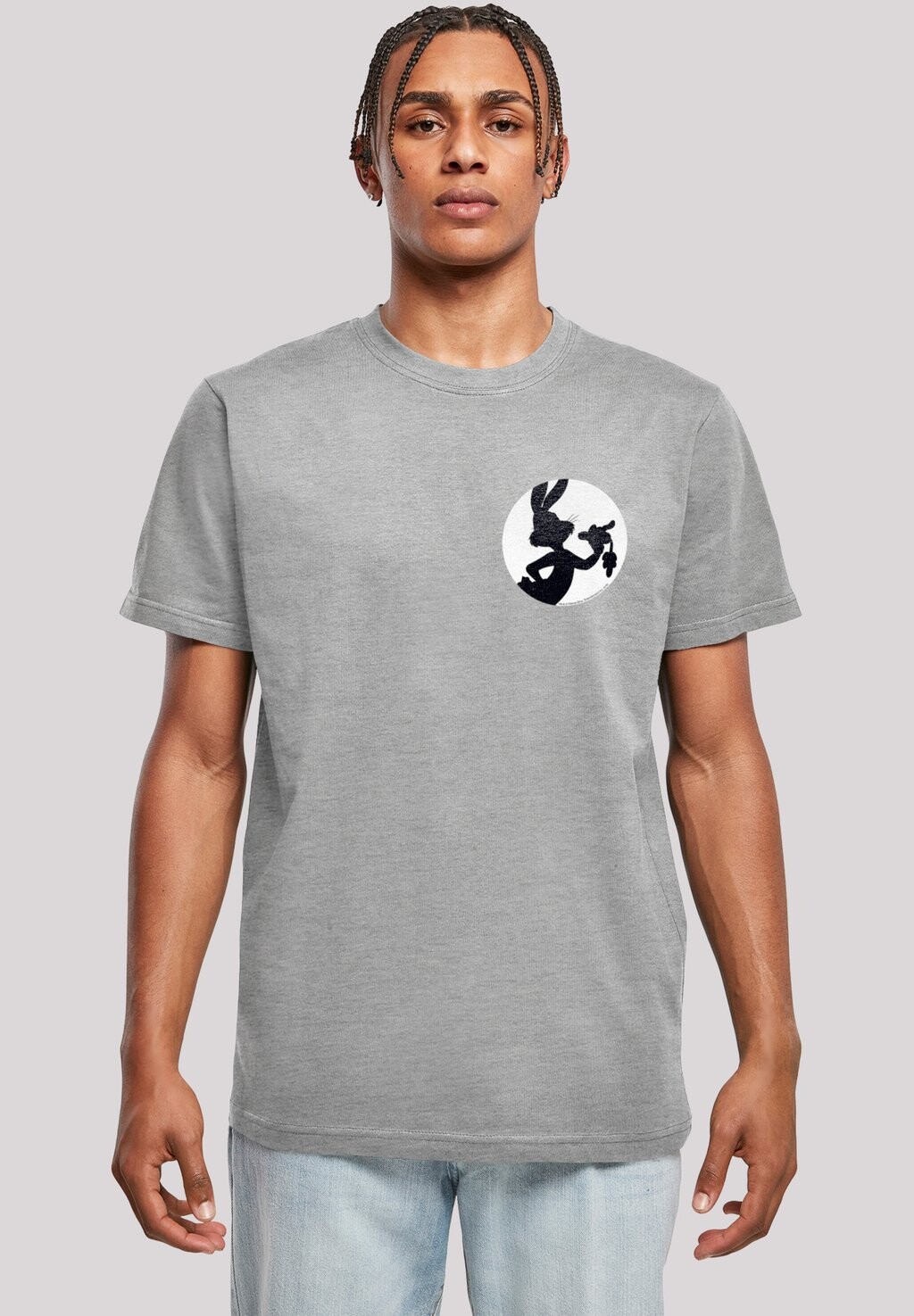 Футболка с принтом LOONEY TUNES BUGS BUNNY SILHOUETTE BREAST F4NT4STIC, цвет heather grey
Футболка с принтом LOONEY TUNES BUGS BUNNY SILHOUETTE BREAST F4NT4STIC, цвет heather grey
