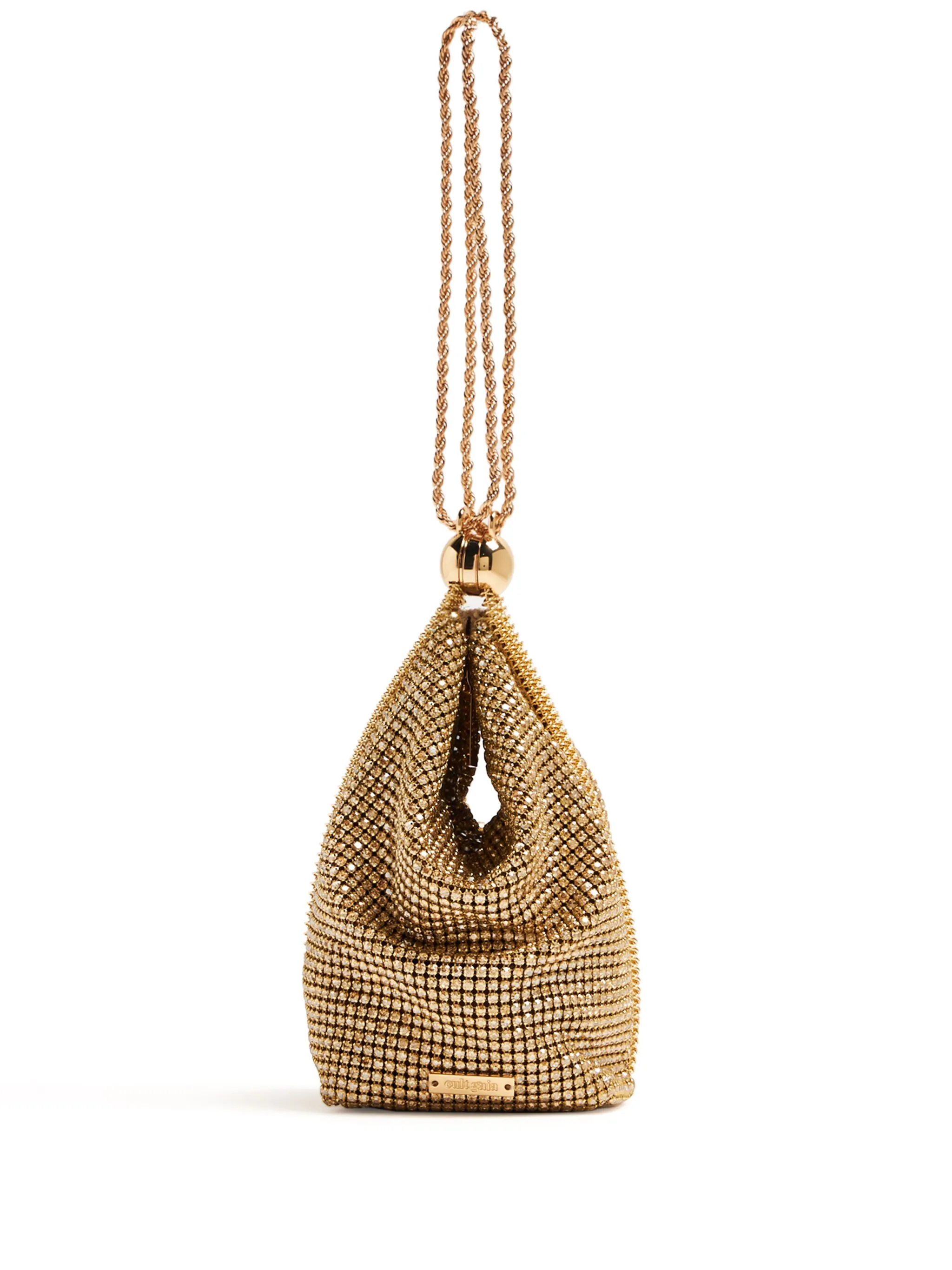 Клатч Rue с кристаллами Cult Gaia, золотистый
Клатч Rue с кристаллами Cult Gaia, золотистый