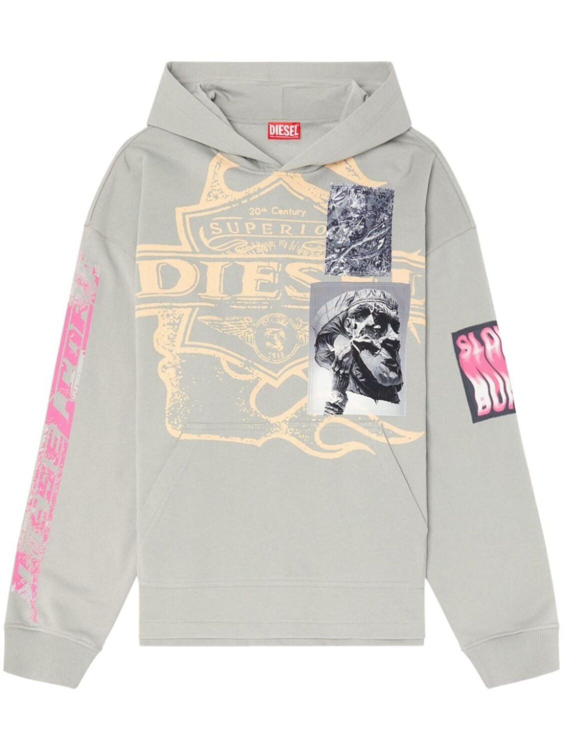 Толстовка Diesel S-Baxt-R1, серый
Толстовка Diesel S-Baxt-R1, серый