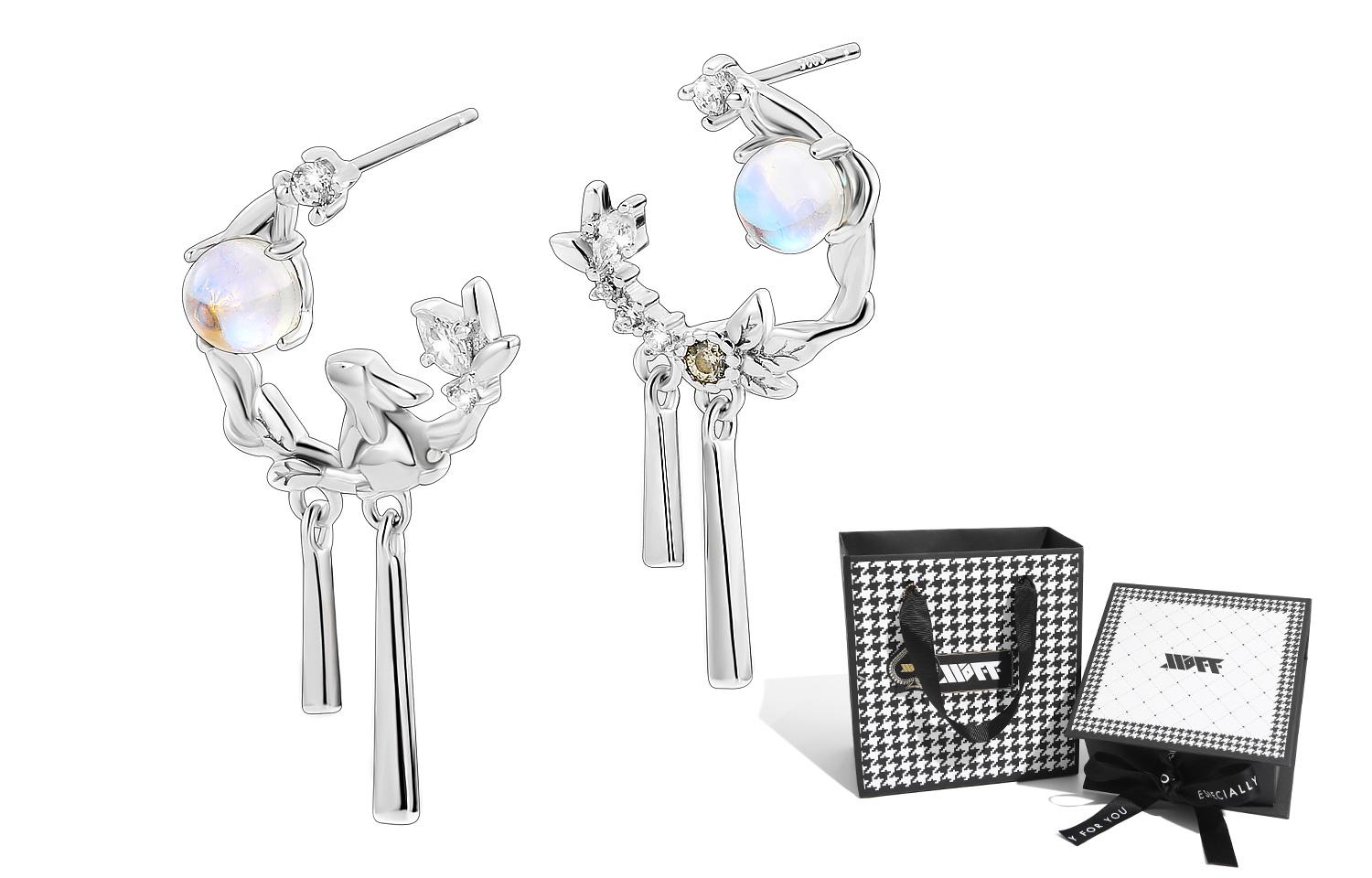 XXOFF Серьги из стерлингового серебра 925 пробы для женщин Silver White
XXOFF Серьги из стерлингового серебра 925 пробы для женщин Silver White