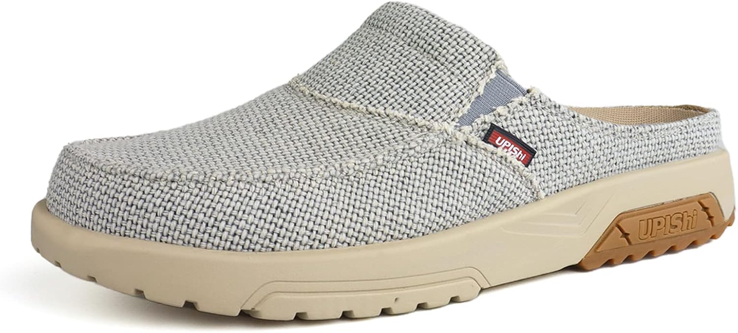 Мужские ортопедические тапочки UPIShi с поддержкой свода стопы для снятия боли при плантарном фасциите, текстильные, для дома и улицы, слипоны-лоферы, нескользящие повседневные туфли, светло-серый
Мужские ортопедические тапочки UPIShi с поддержкой свода стопы для снятия боли при плантарном фасциите, текстильные, для дома и улицы, слипоны-лоферы, нескользящие повседневные туфли, светло-серый
