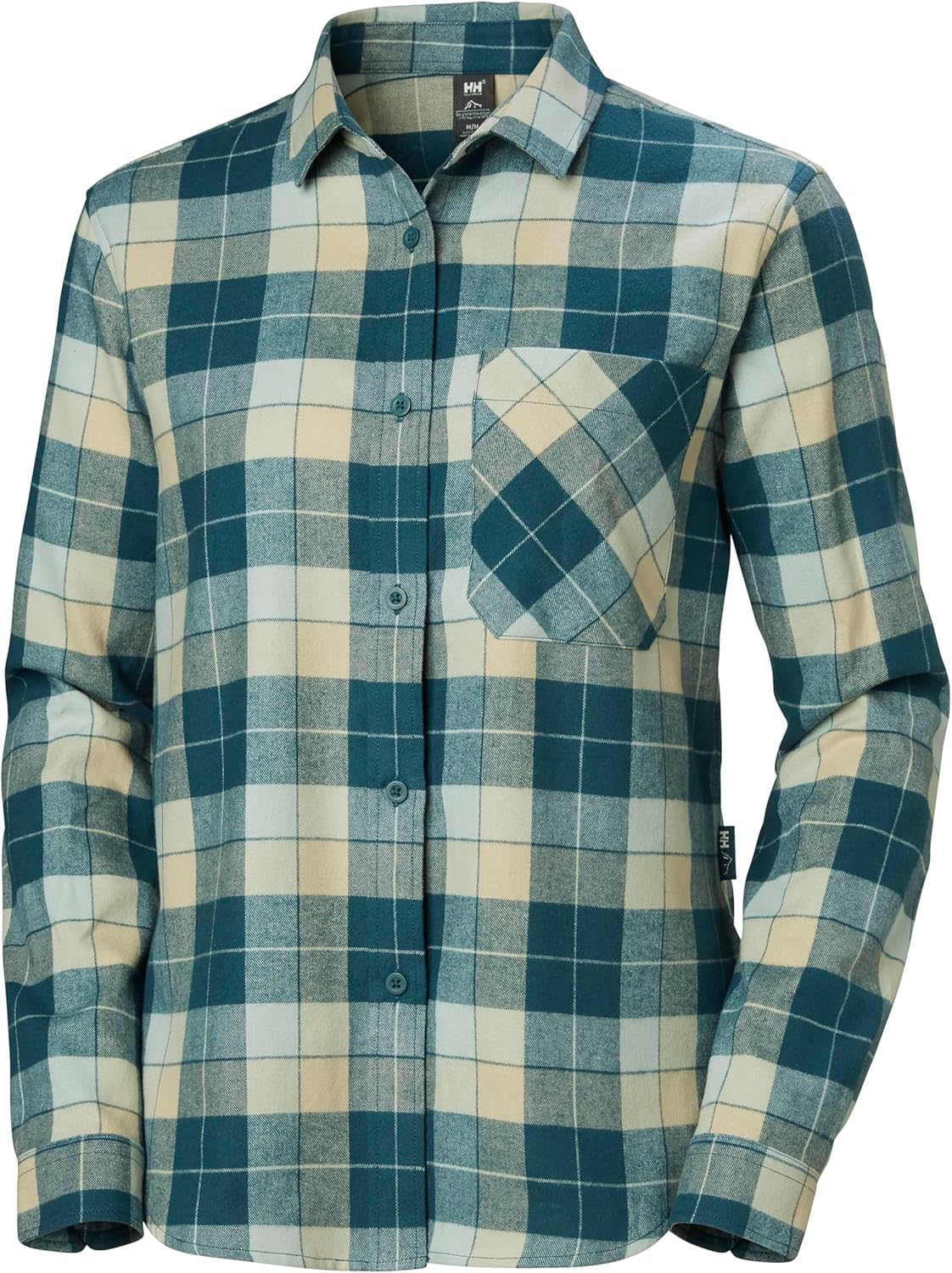 Helly-Hansen W Lokka Flannel LS Shirt - женская фланелевая рубашка с длинным рукавом, мягкая и прочная, идеальна для активного отдыха и повседневной носки Helly Hansen, 453 Dark Creek Box Stripe Plai
Helly-Hansen W Lokka Flannel LS Shirt - женская фланелевая рубашка с длинным рукавом, мягкая и прочная, идеальна для активного отдыха и повседневной носки Helly Hansen, 453 Dark Creek Box Stripe Plai