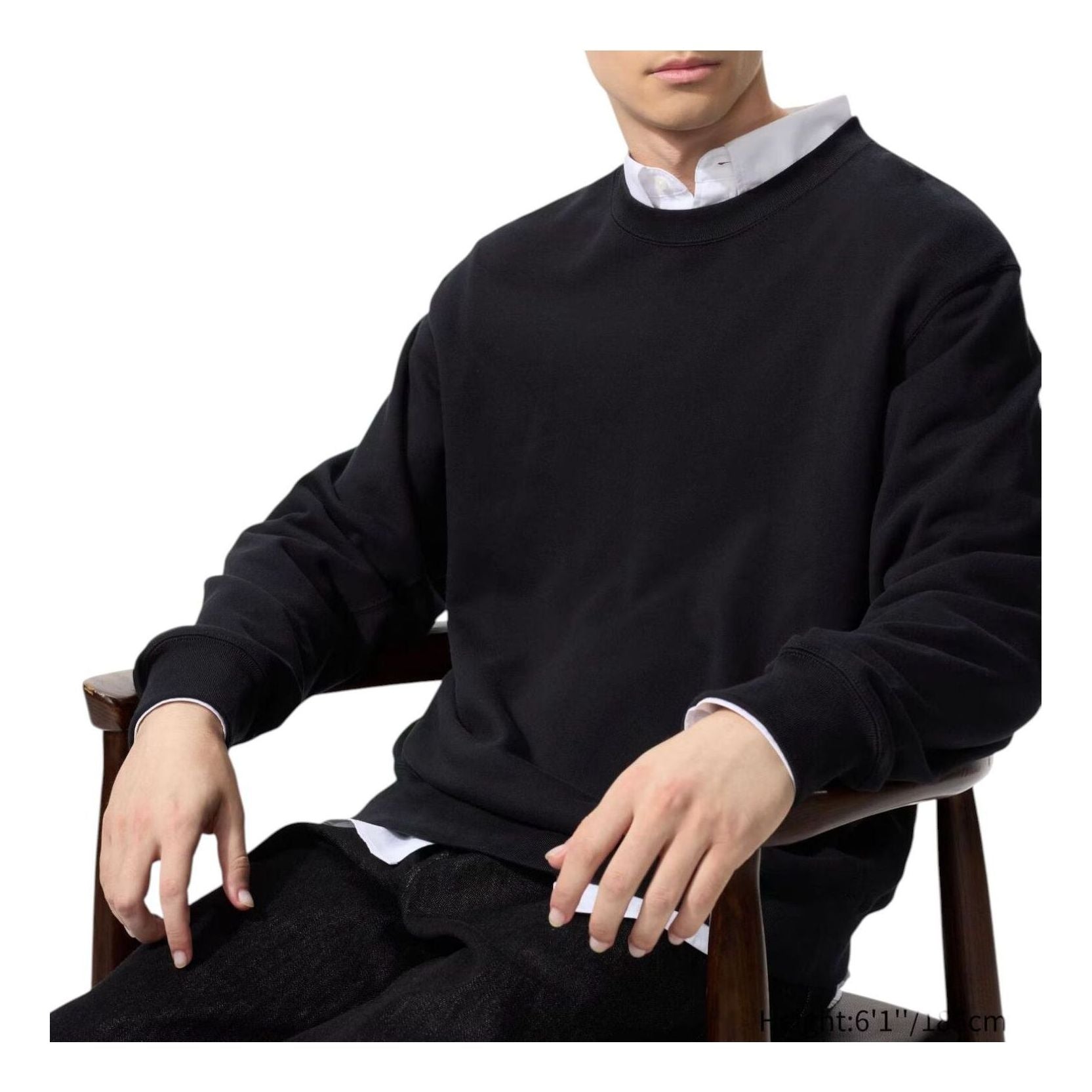 Толстовка UNIQLO, черная
Толстовка UNIQLO, черная