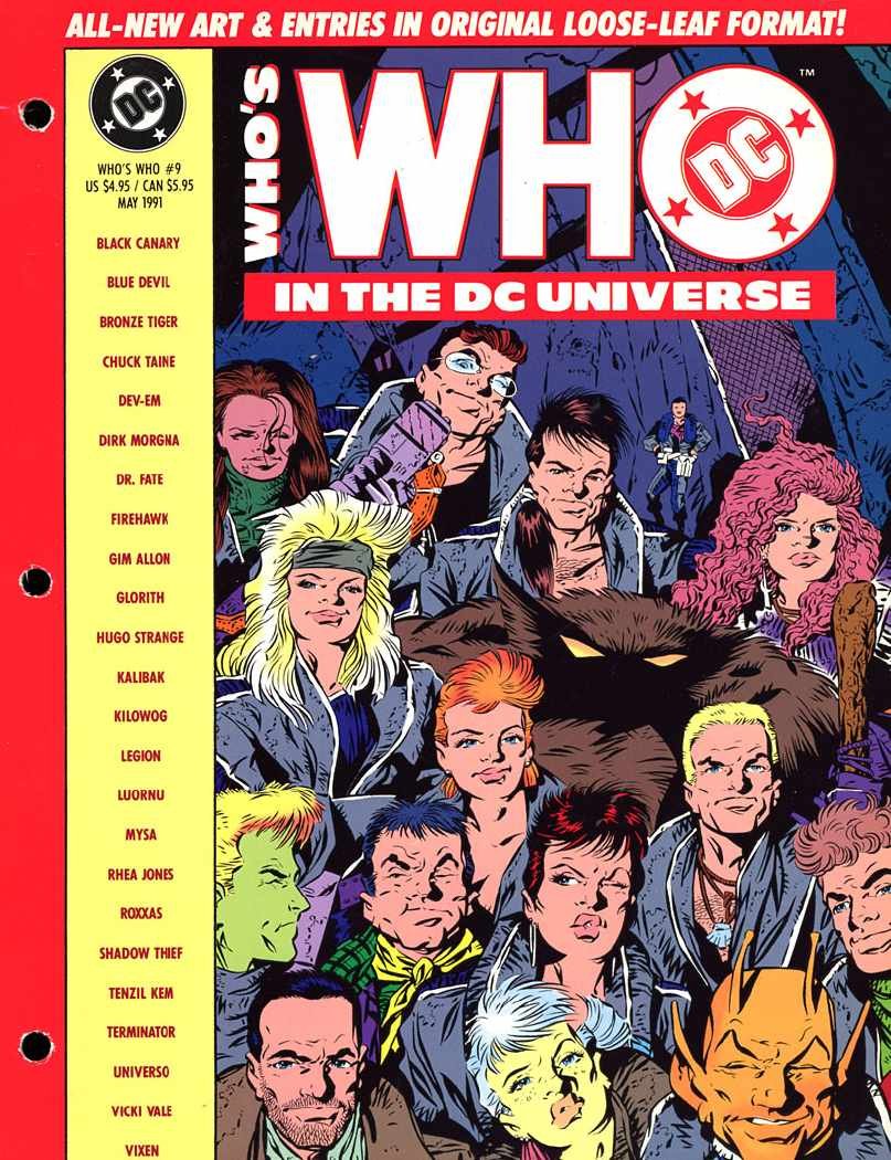 Who's Who In The DC Universe #9 (May 1991) (DC)
Who's Who In The DC Universe #9 (May 1991) (DC)