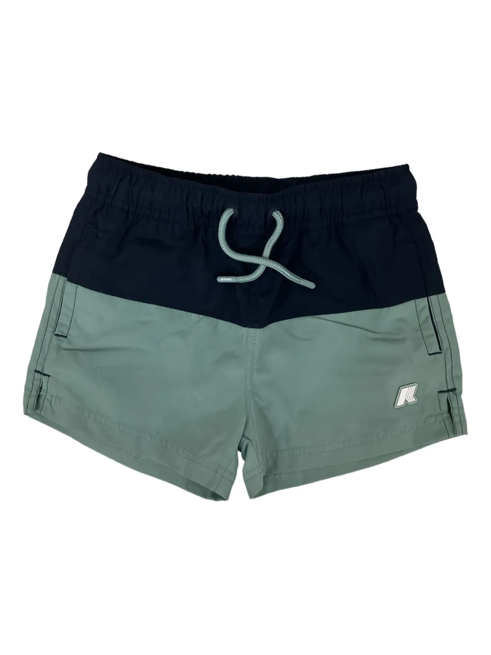 Плавки-шорты с кулиской K-Way, синий 
Плавки-шорты с кулиской K-Way, синий