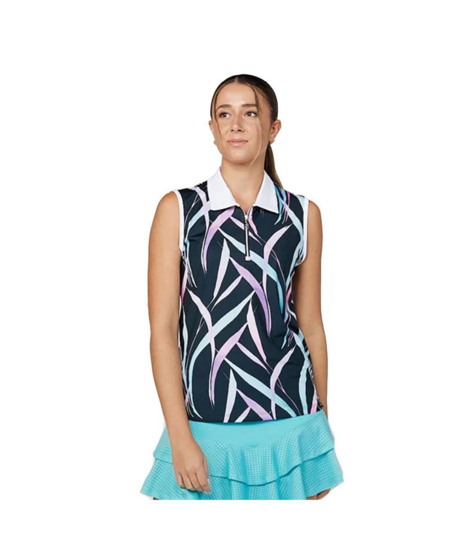 Женская поло-рубашка без рукавов Isla Bonita для гольфа Sofibella, Isla bonita
Женская поло-рубашка без рукавов Isla Bonita для гольфа Sofibella, Isla bonita