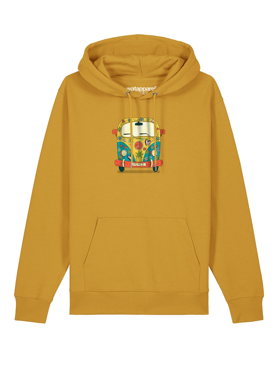 Толстовка Watapparel Hippies Bus, желтый
Толстовка Watapparel Hippies Bus, желтый