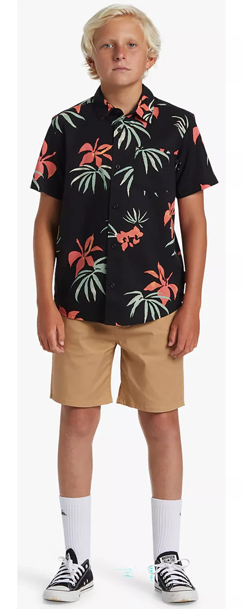 Классическая рубашка-поло с короткими рукавами Quiksilver для мальчиков Apero, цвет Black AOP
Классическая рубашка-поло с короткими рукавами Quiksilver для мальчиков Apero, цвет Black AOP