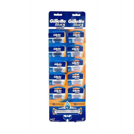 Бритвы, 10 шт. Gillette Blue3 Comfort
Бритвы, 10 шт. Gillette Blue3 Comfort