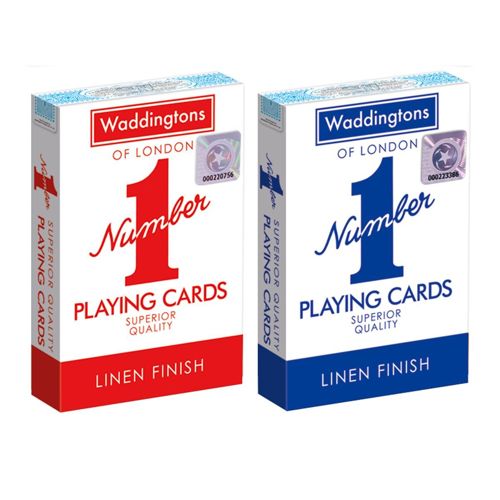 Настольная игра Original Classic Red And Blue – Waddingtons No1 Playing Cards Assorted (One Supplied)
Настольная игра Original Classic Red And Blue – Waddingtons No1 Playing Cards Assorted (One Supplied)