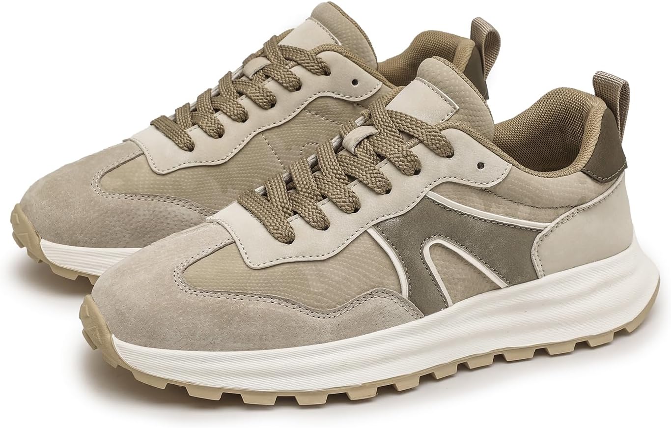 Ретро кроссовки для бега, многокрасный замш и сетка, шнуровка, спортивная обувь с резиновой подошвой Generic
Ретро кроссовки для бега, многокрасный замш и сетка, шнуровка, спортивная обувь с резиновой подошвой Generic