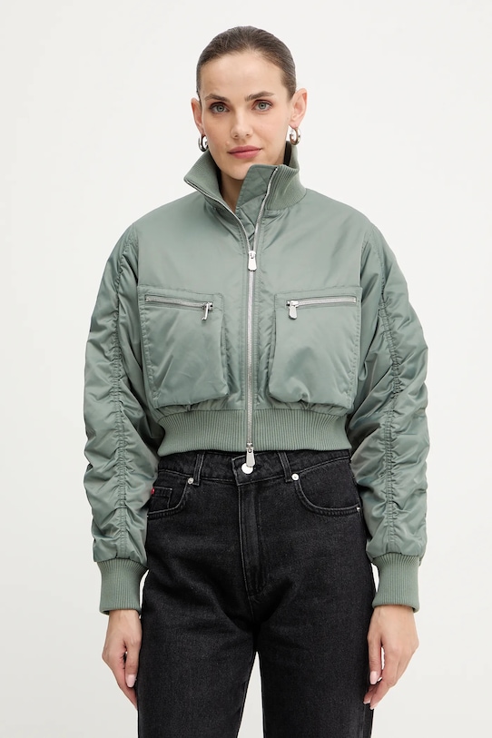 Куртка-бомбер Pinko, зеленый
Куртка-бомбер Pinko, зеленый