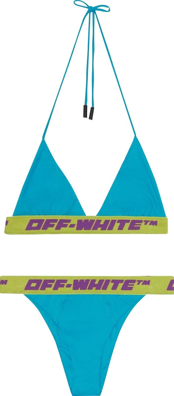 Бикини Off-White Logo Bikini 'Blue', синий
Бикини Off-White Logo Bikini 'Blue', синий