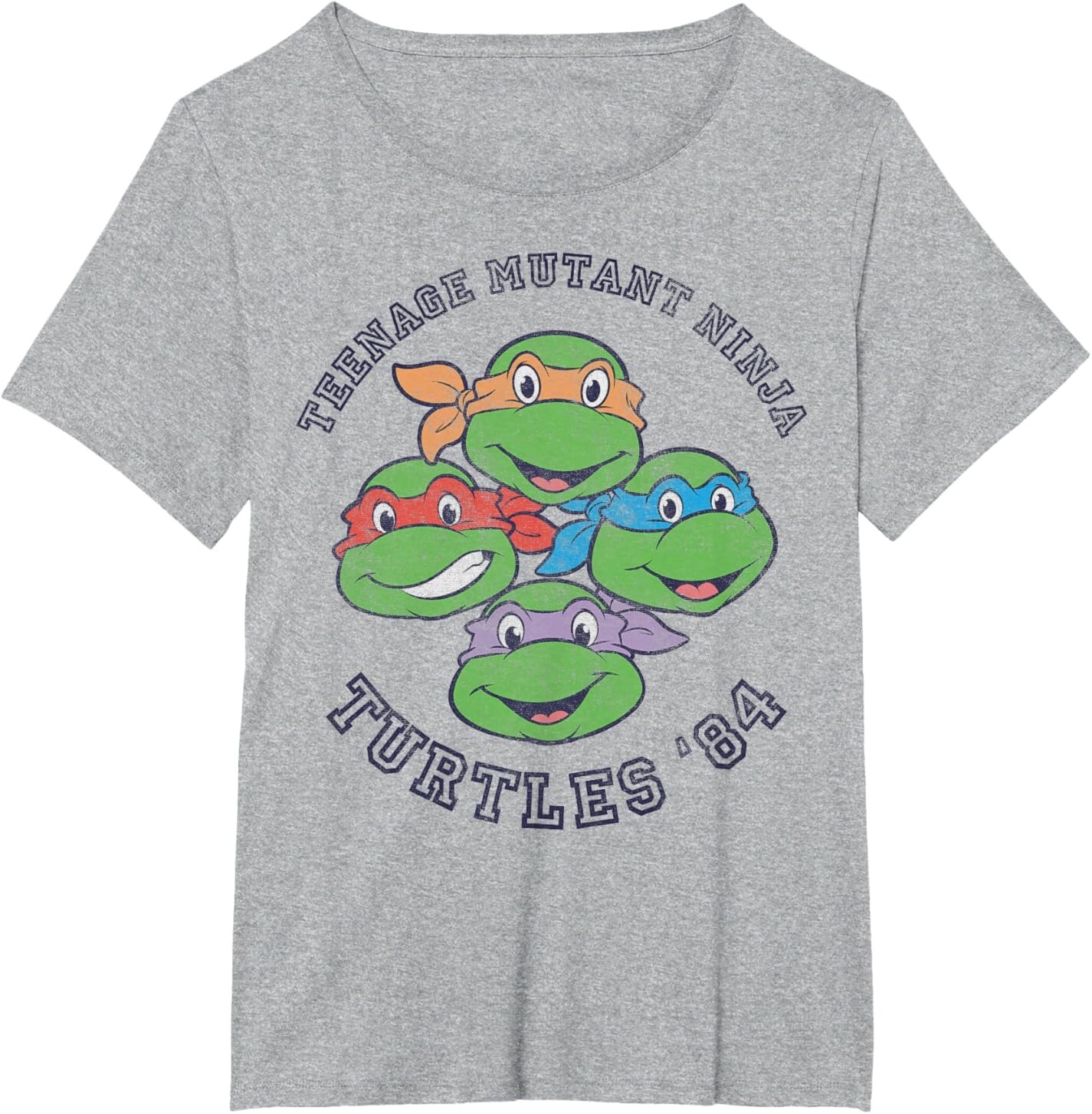 Женская футболка Teenage Mutant Ninja Turtles Old School 1984, Plus Size, серый вереск
Женская футболка Teenage Mutant Ninja Turtles Old School 1984, Plus Size, серый вереск