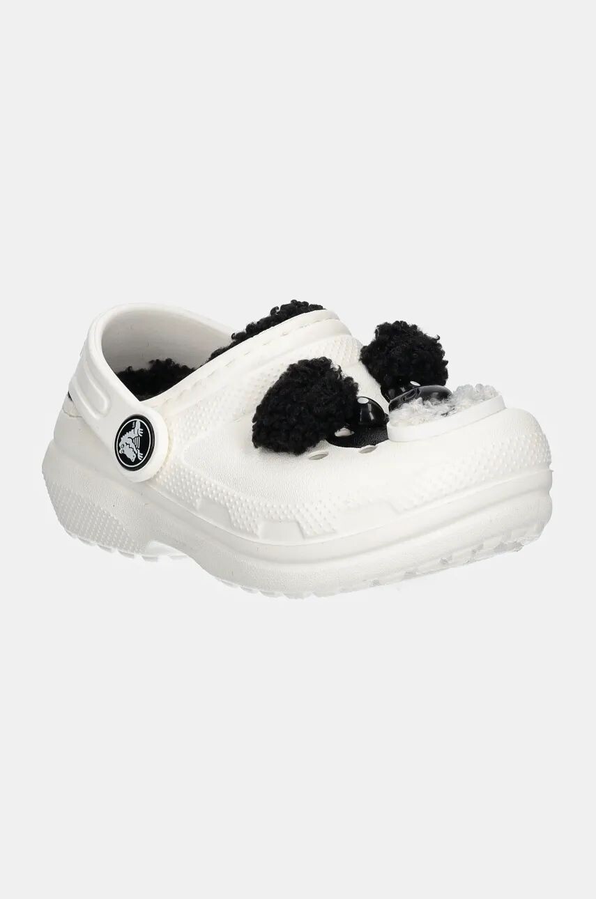 Детские тапочки Crocs CLASSIC LINED IAM PANDA BEAR CLOG, бежевый 
Детские тапочки Crocs CLASSIC LINED IAM PANDA BEAR CLOG, бежевый