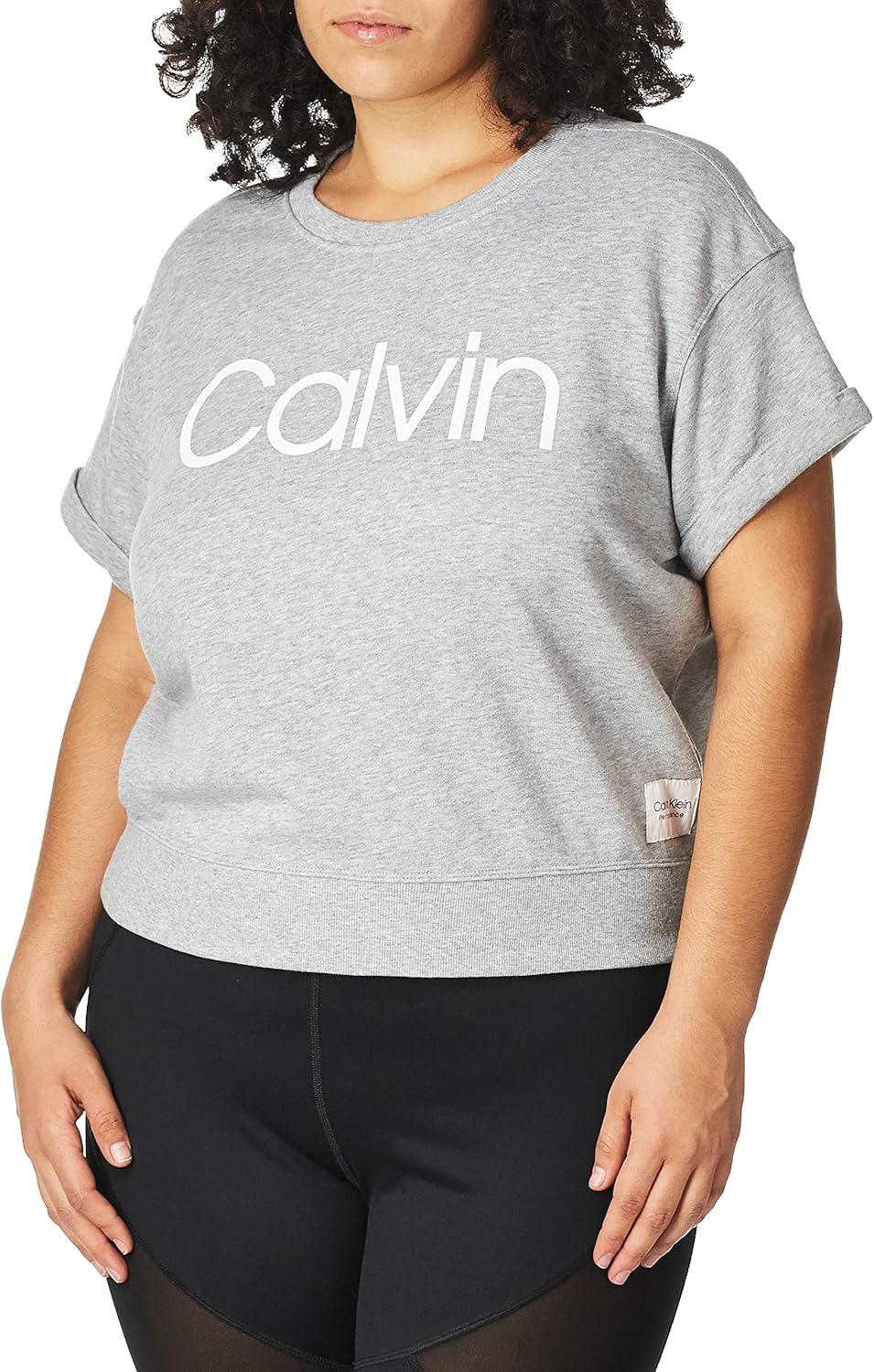 Женский пуловер с короткими рукавами и круглым вырезом Calvin Klein Performance, Pearl Grey Heather
Женский пуловер с короткими рукавами и круглым вырезом Calvin Klein Performance, Pearl Grey Heather