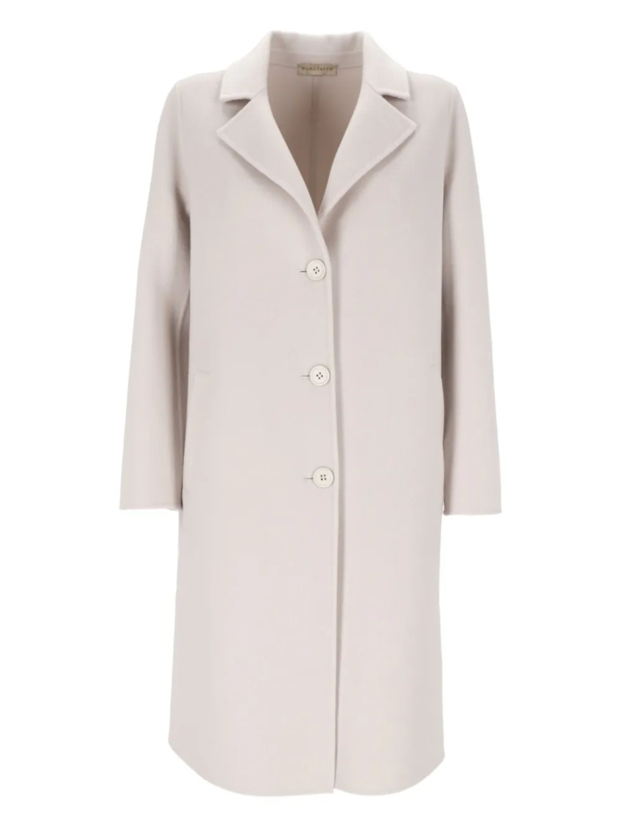 Purotatto однобортное пальто, нейтральный
Purotatto однобортное пальто, нейтральный