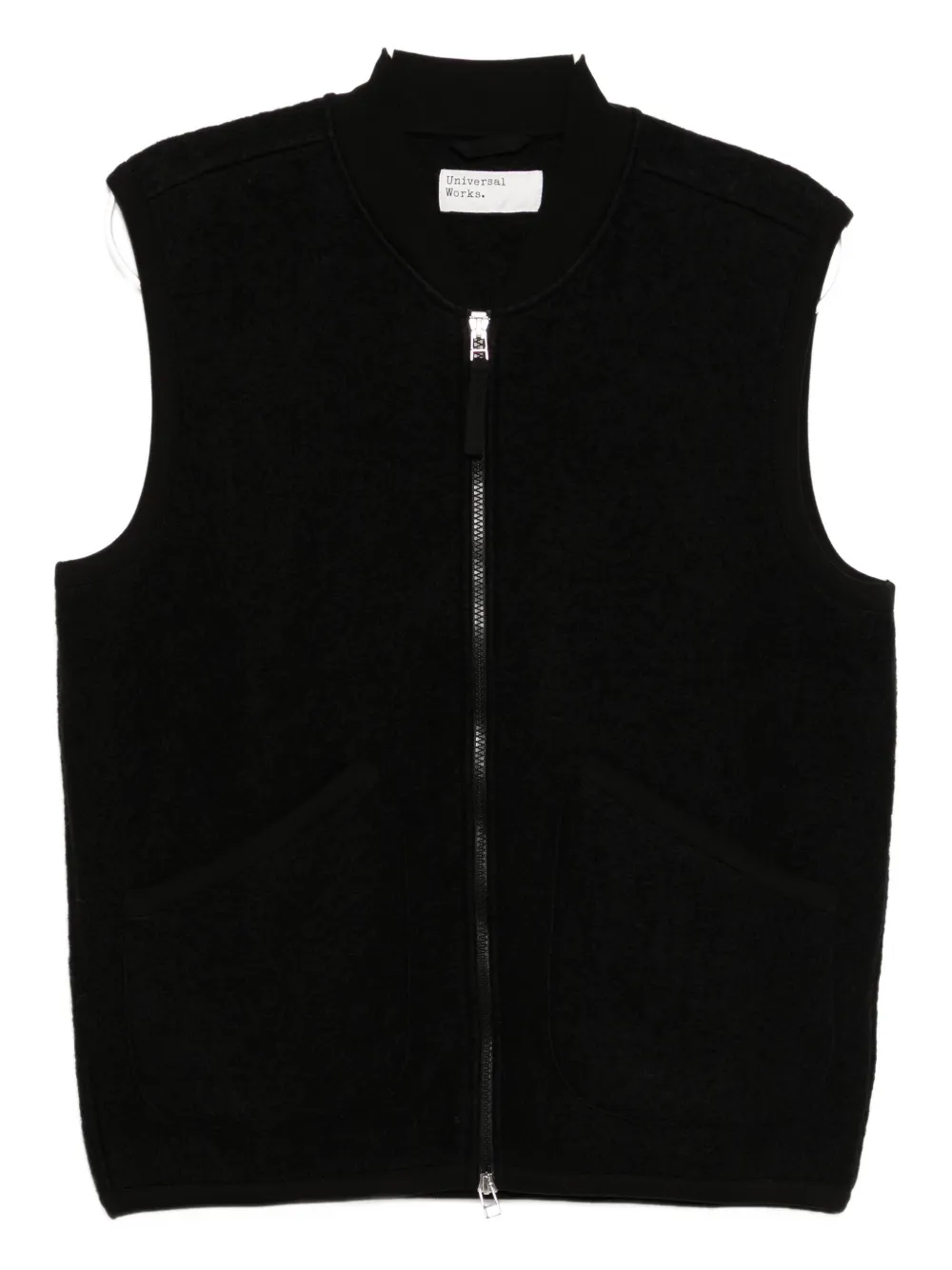 Жилет на молнии Universal Works, черный
Жилет на молнии Universal Works, черный