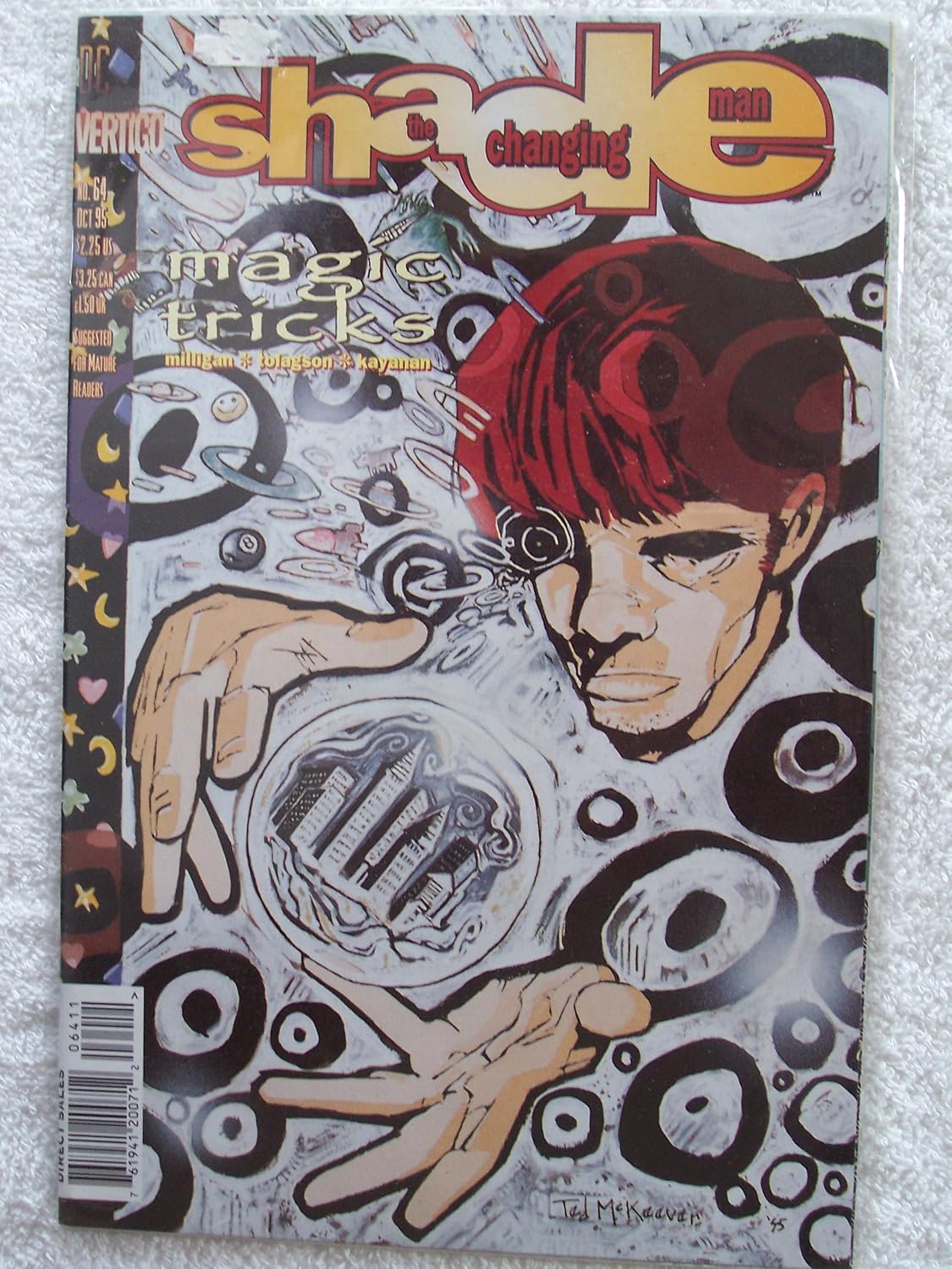 Shade, the Changing Man, No. 64; Oct. 1995 (DC Comics)
Shade, the Changing Man, No. 64; Oct. 1995 (DC Comics)