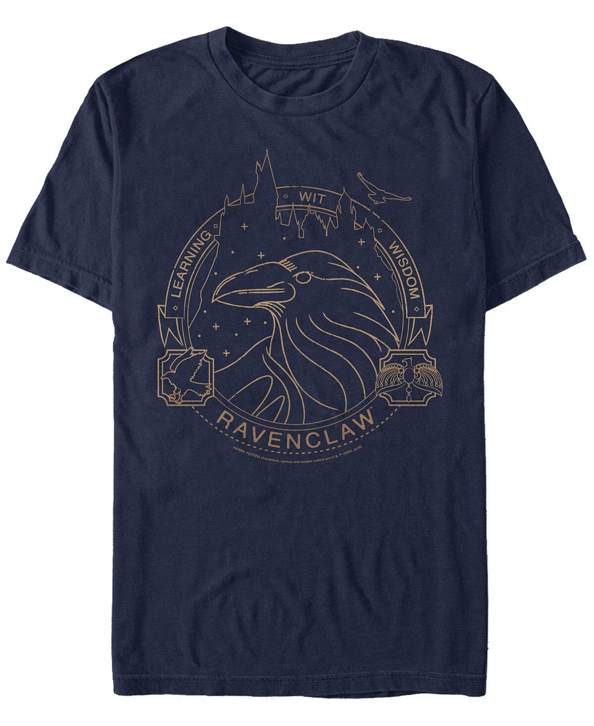 Гарри поттер мужская футболка с коротким рукавом ravenclaw learning wisdom line art Fifth Sun, синий
Гарри поттер мужская футболка с коротким рукавом ravenclaw learning wisdom line art Fifth Sun, синий