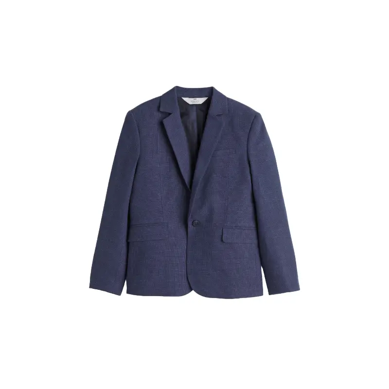 Пиджак-блейзер H&M Textured-Weave, темно-синий
Пиджак-блейзер H&M Textured-Weave, темно-синий