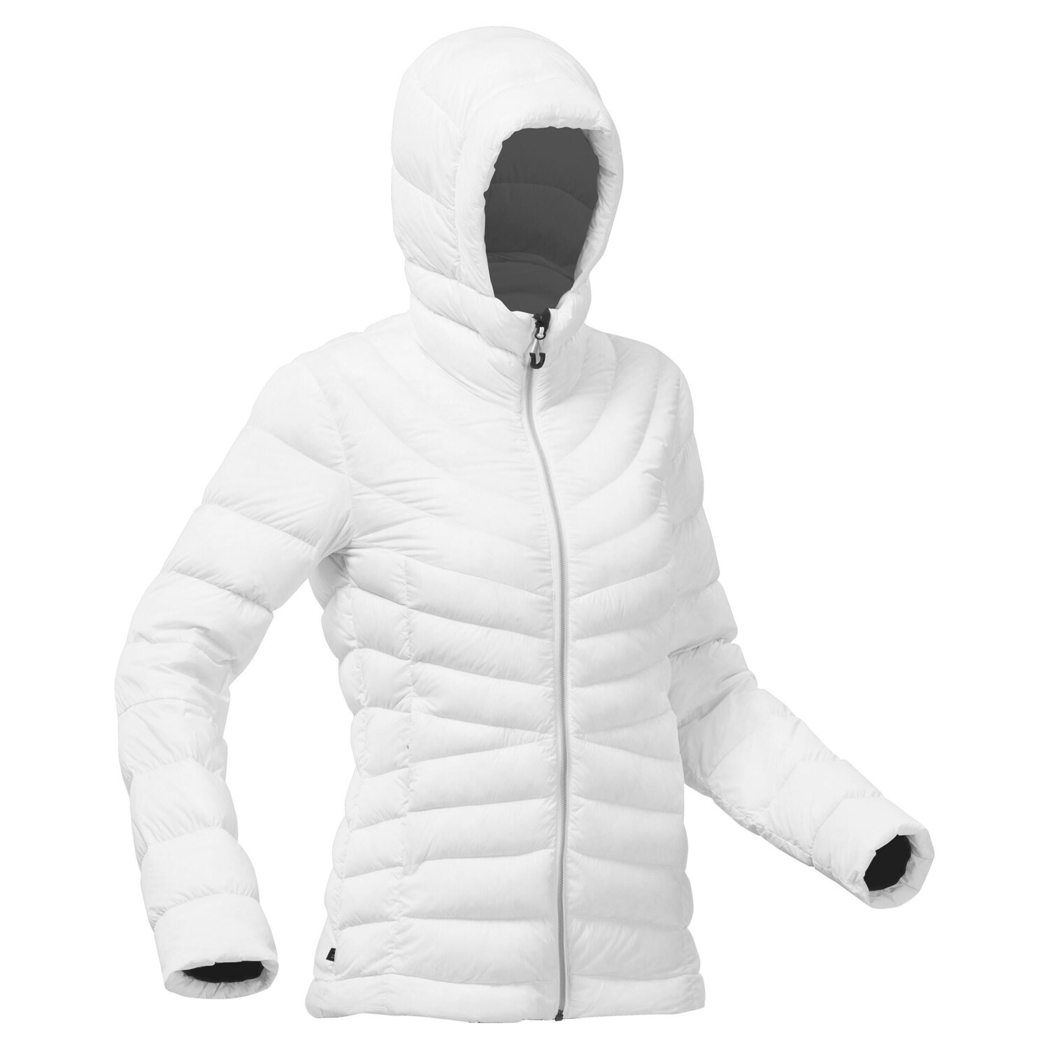 Пуховик женский с капюшоном для треккинга до -10°С Forclaz МТ500, белый
Пуховик женский с капюшоном для треккинга до -10°С Forclaz МТ500, белый