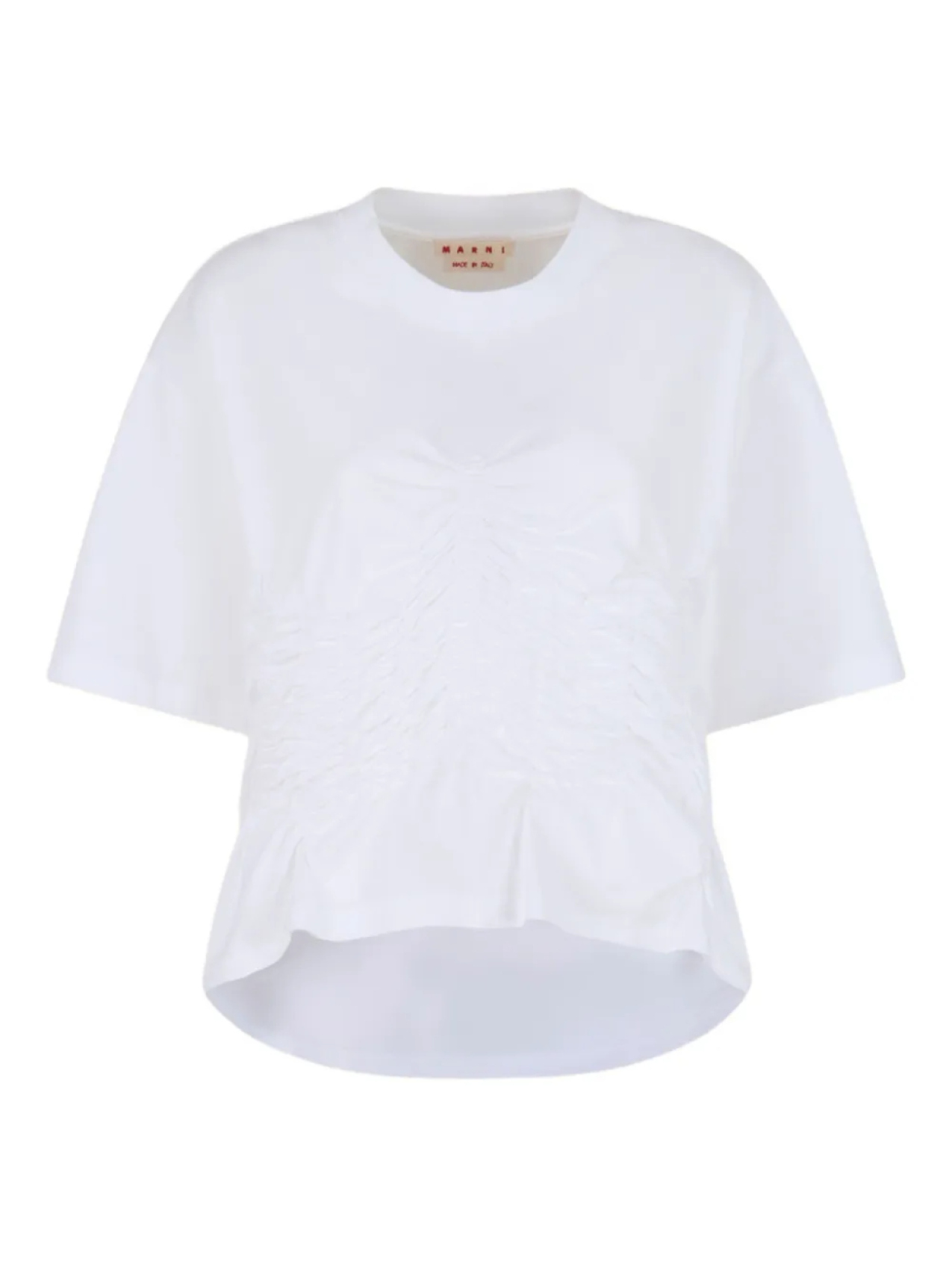 Футболка из хлопка Marni, белый
Футболка из хлопка Marni, белый
