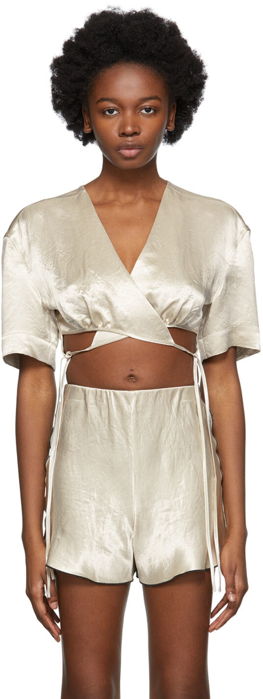 Эксклюзивная бежевая футболка с запахом SSENSE Yuzefi, Бежевый, Эксклюзивная бежевая футболка с запахом SSENSE Yuzefi
Эксклюзивная бежевая футболка с запахом SSENSE Yuzefi, Бежевый, Эксклюзивная бежевая футболка с запахом SSENSE Yuzefi