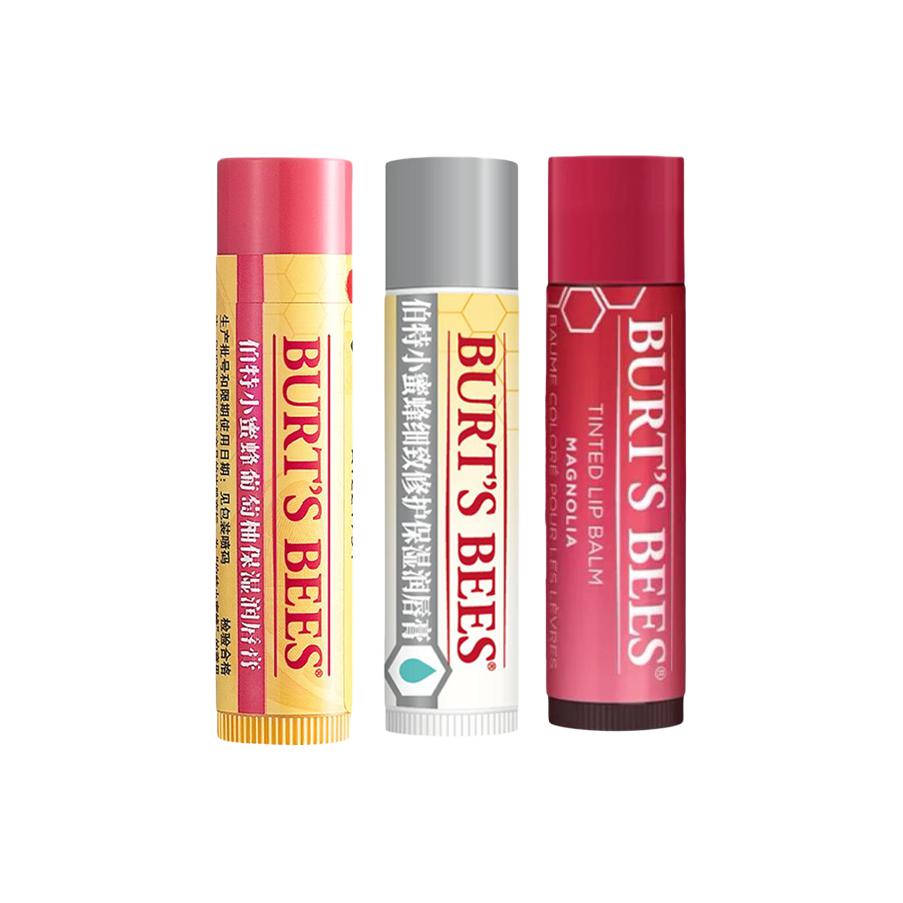 Бальзам для губ + универсальная палочка окопника для заживления увлажняющий и практичный набор средств для ухода комбинированное увлажнение BURT'S BEES, grapelip balm+refining repairing lip balm+vitality magnolia lip balm
Бальзам для губ + универсальная палочка окопника для заживления увлажняющий и практичный набор средств для ухода комбинированное увлажнение BURT'S BEES, grapelip balm+refining repairing lip balm+vitality magnolia lip balm