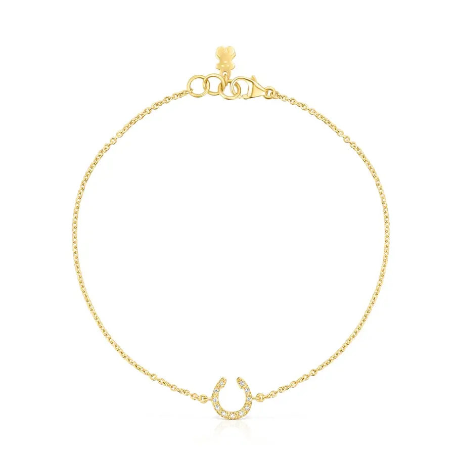 Браслет Tous Good Vibes Horseshoe, золото/бриллианты
Браслет Tous Good Vibes Horseshoe, золото/бриллианты