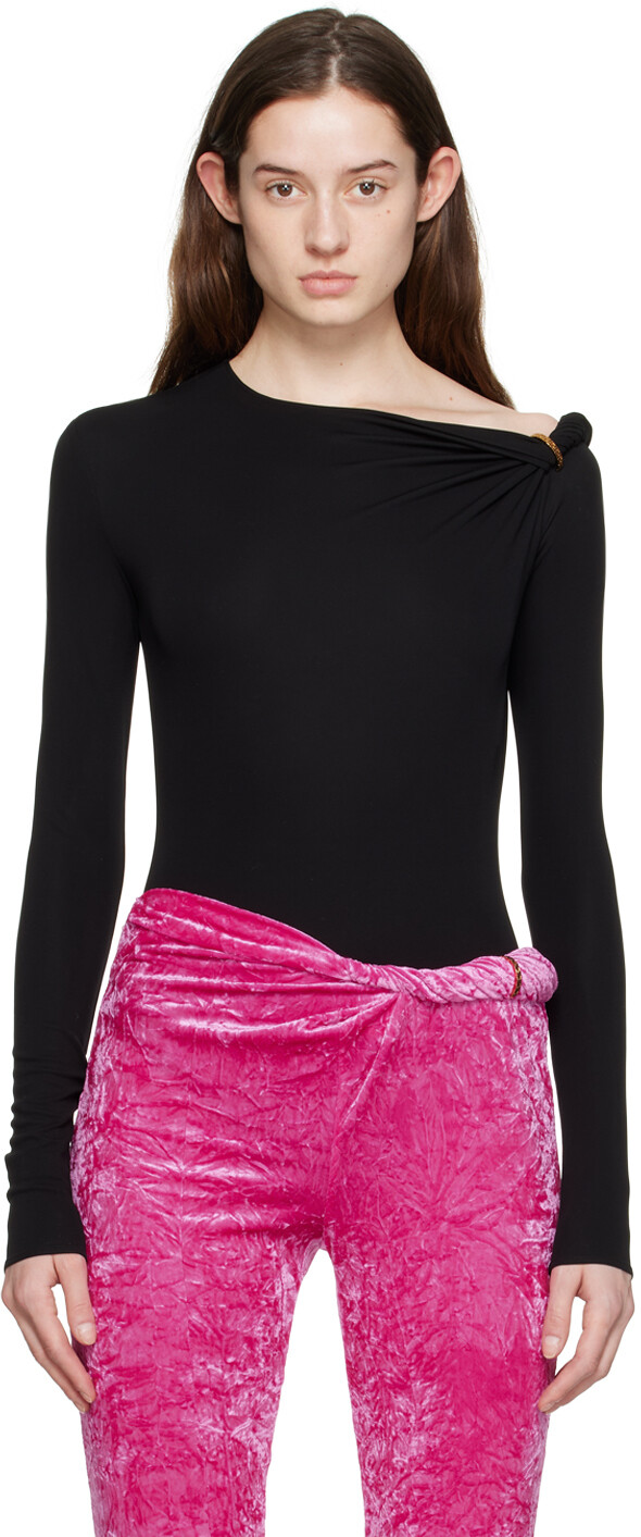 Черное боди 'La Greca' Versace
Черное боди 'La Greca' Versace