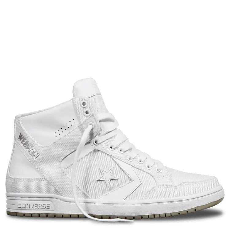 Кроссовки Weapon Mid 'Triple Whilte', белый
Кроссовки Weapon Mid 'Triple Whilte', белый