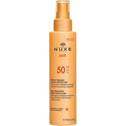 Солнцезащитный помадный спрей с высокой защитой Spf50 150 мл, Nuxe
Солнцезащитный помадный спрей с высокой защитой Spf50 150 мл, Nuxe