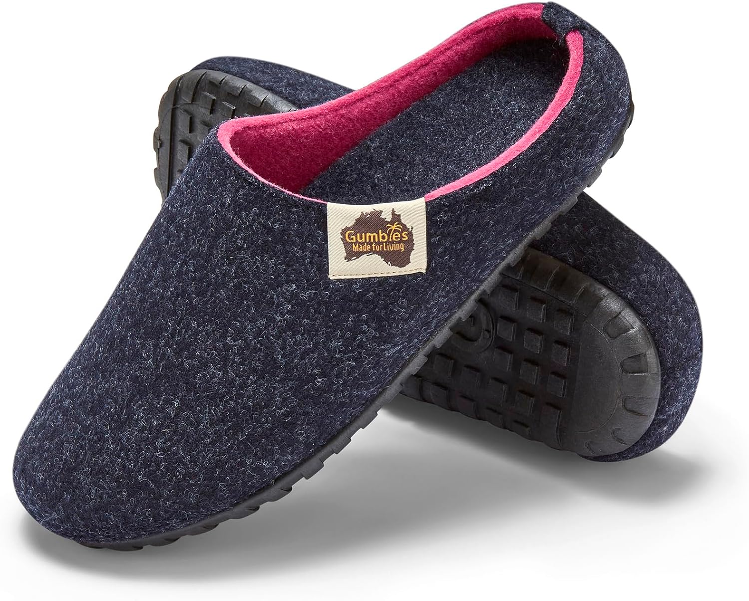 Унисекс тапочки Gumbies Outback - для дома и улицы с верхом из экологичного войлока и подошвой из переработанной резины, синий/розовый/темно-синий
Унисекс тапочки Gumbies Outback - для дома и улицы с верхом из экологичного войлока и подошвой из переработанной резины, синий/розовый/темно-синий