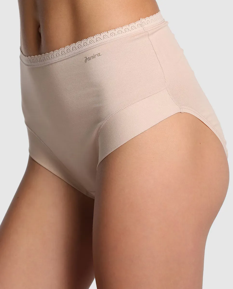 Женские высокие трусы Janira классического однотонного кроя, слоновая кость
Женские высокие трусы Janira классического однотонного кроя, слоновая кость