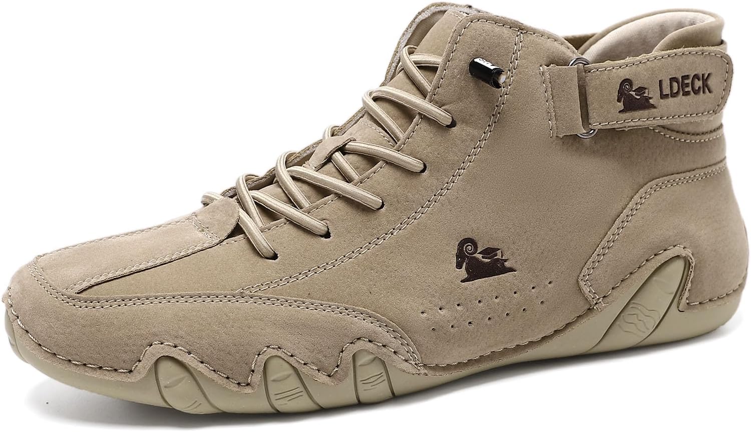 Мужские повседневные кожаные модные кроссовки с ботинками до щиколотки, без шнурков, с противоскользящей подошвой, дышащие, высокие ботинки для походов Generic, хаки
Мужские повседневные кожаные модные кроссовки с ботинками до щиколотки, без шнурков, с противоскользящей подошвой, дышащие, высокие ботинки для походов Generic, хаки