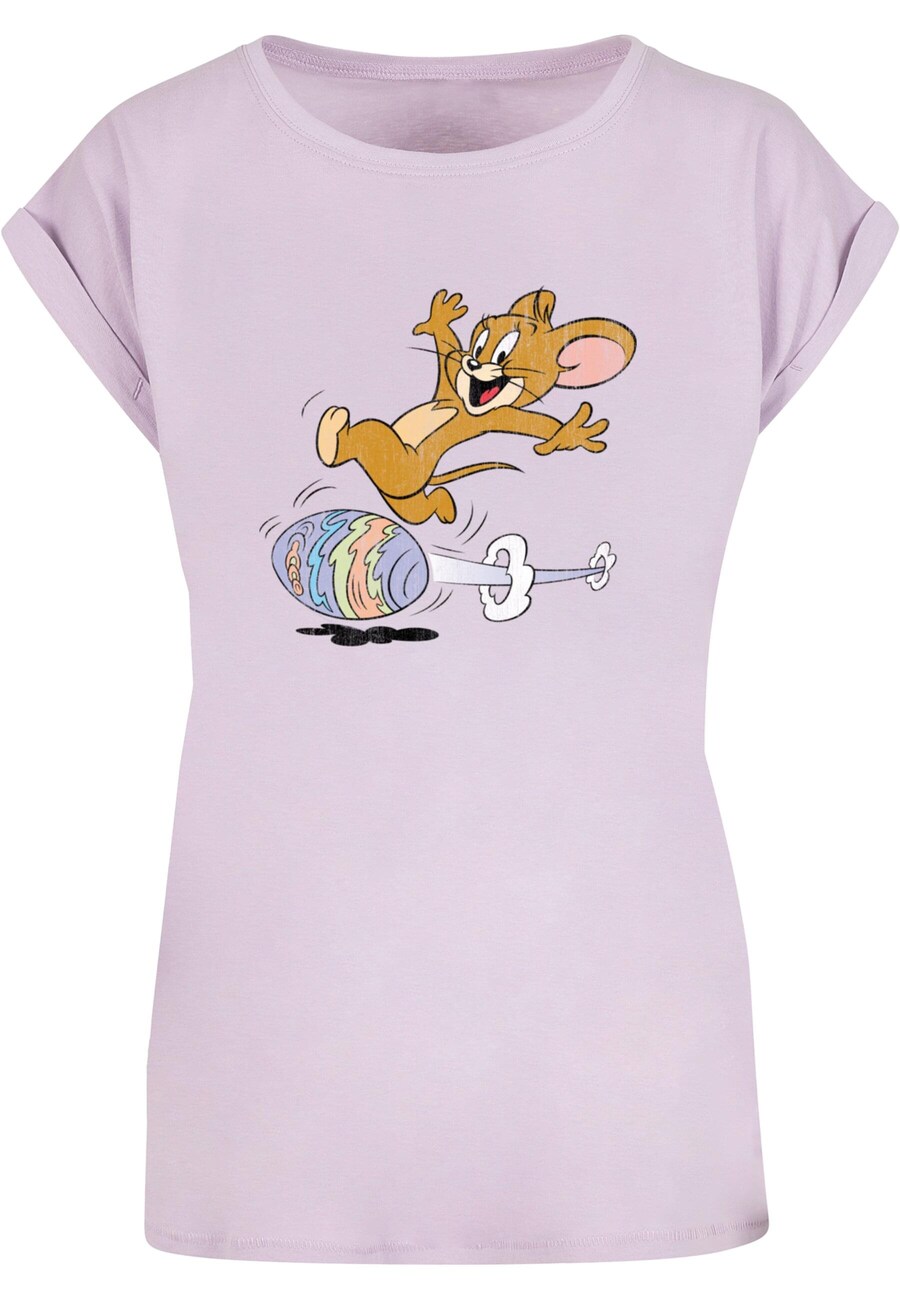 Футболка ABSOLUTE CULT Shirt Tom and Jerry - Egg Run, сиреневый 
Футболка ABSOLUTE CULT Shirt Tom and Jerry - Egg Run, сиреневый