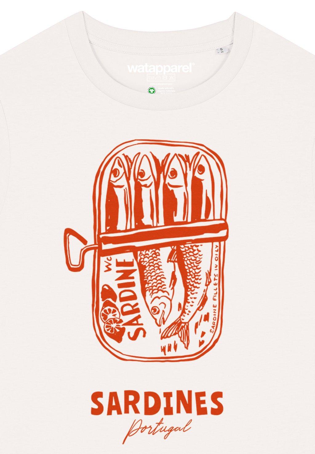 Футболка с принтом SARDINES PORTUGAL watapparel, белый
Футболка с принтом SARDINES PORTUGAL watapparel, белый