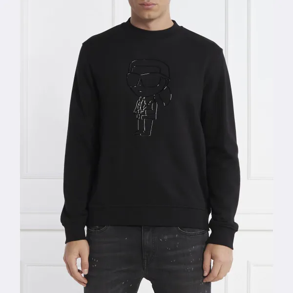 Толстовка обычного кроя Karl Lagerfeld, черный
Толстовка обычного кроя Karl Lagerfeld, черный