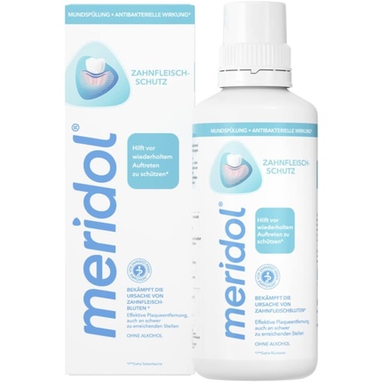 Ополаскиватель для полости рта 400мл Meridol
Ополаскиватель для полости рта 400мл Meridol