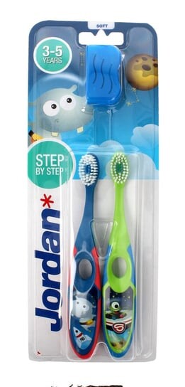 Мягкая зубная щетка для детей 3-5 лет, 2 шт. Jordan, Soft Clean
Мягкая зубная щетка для детей 3-5 лет, 2 шт. Jordan, Soft Clean