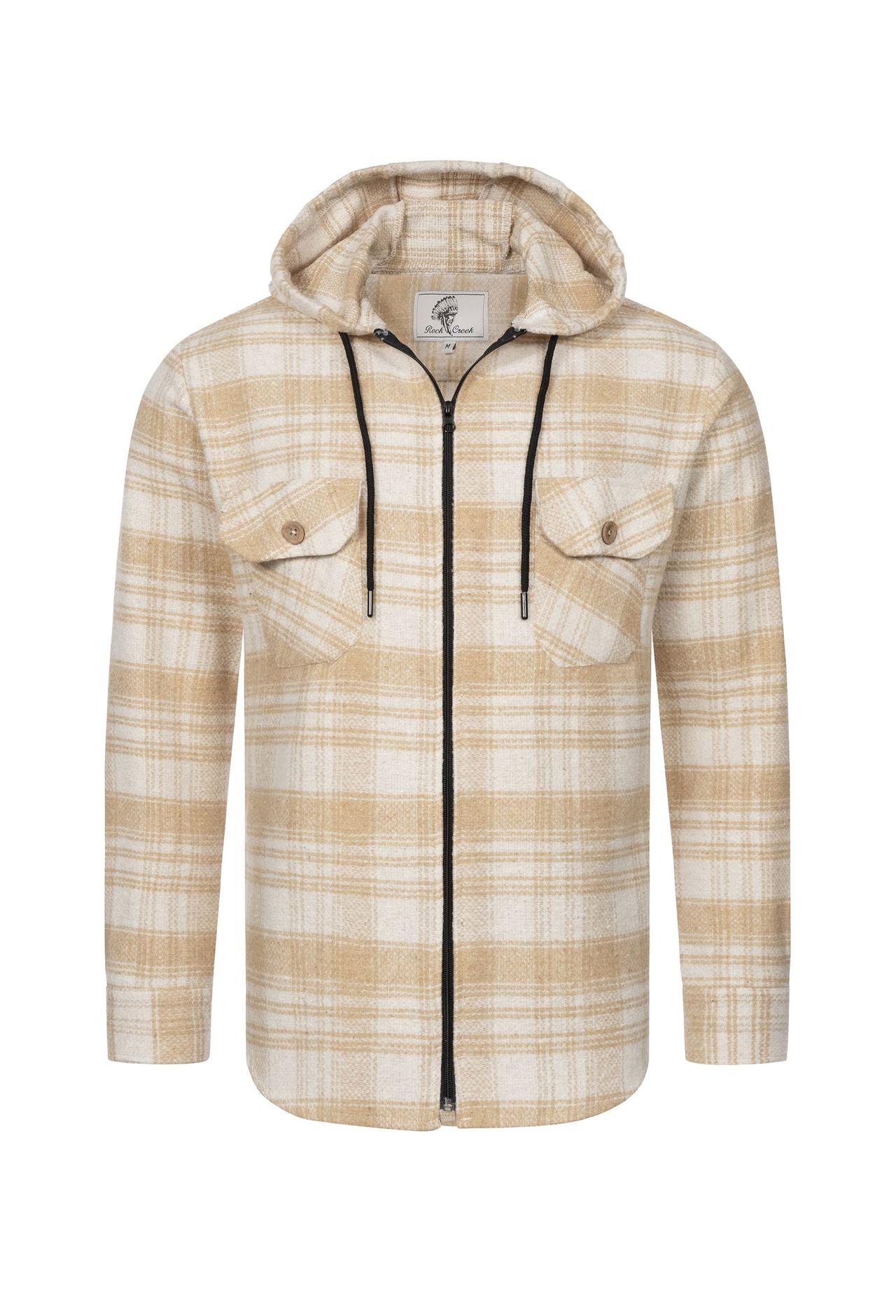 Рубашка в клетку Rock Creek, бежевый
Рубашка в клетку Rock Creek, бежевый