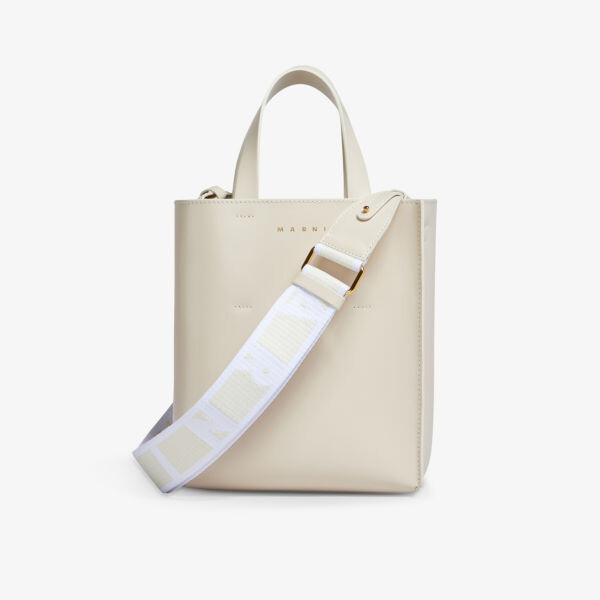 Кожаная большая сумка Museo Marni, синий
Кожаная большая сумка Museo Marni, синий