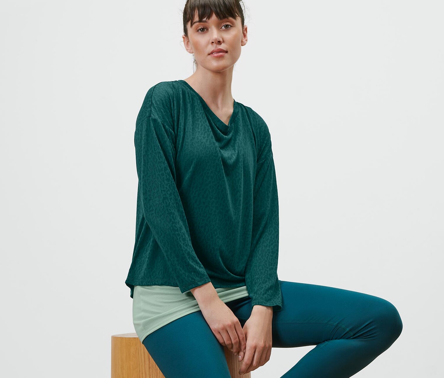 Спортивная рубашка 2-в-1 Tchibo, изумрудно-зеленый
Спортивная рубашка 2-в-1 Tchibo, изумрудно-зеленый