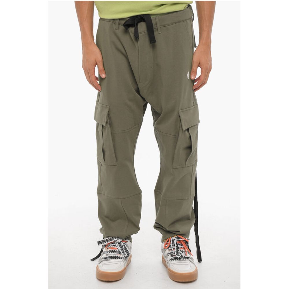 Брюки-карго из хлопкового твила Marcelo Burlon, Green
Брюки-карго из хлопкового твила Marcelo Burlon, Green