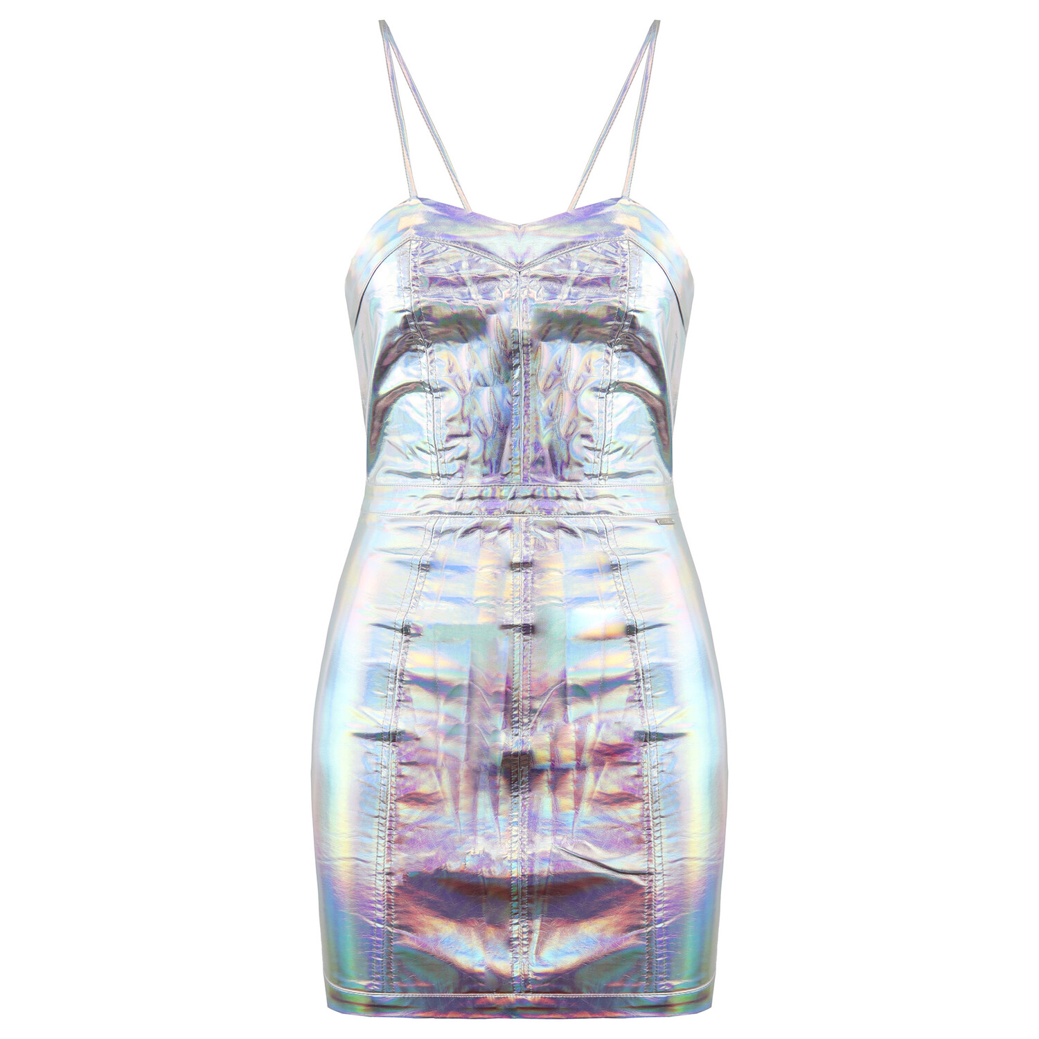 Женское платье металлик Armani Exchange, серебряный
Женское платье металлик Armani Exchange, серебряный