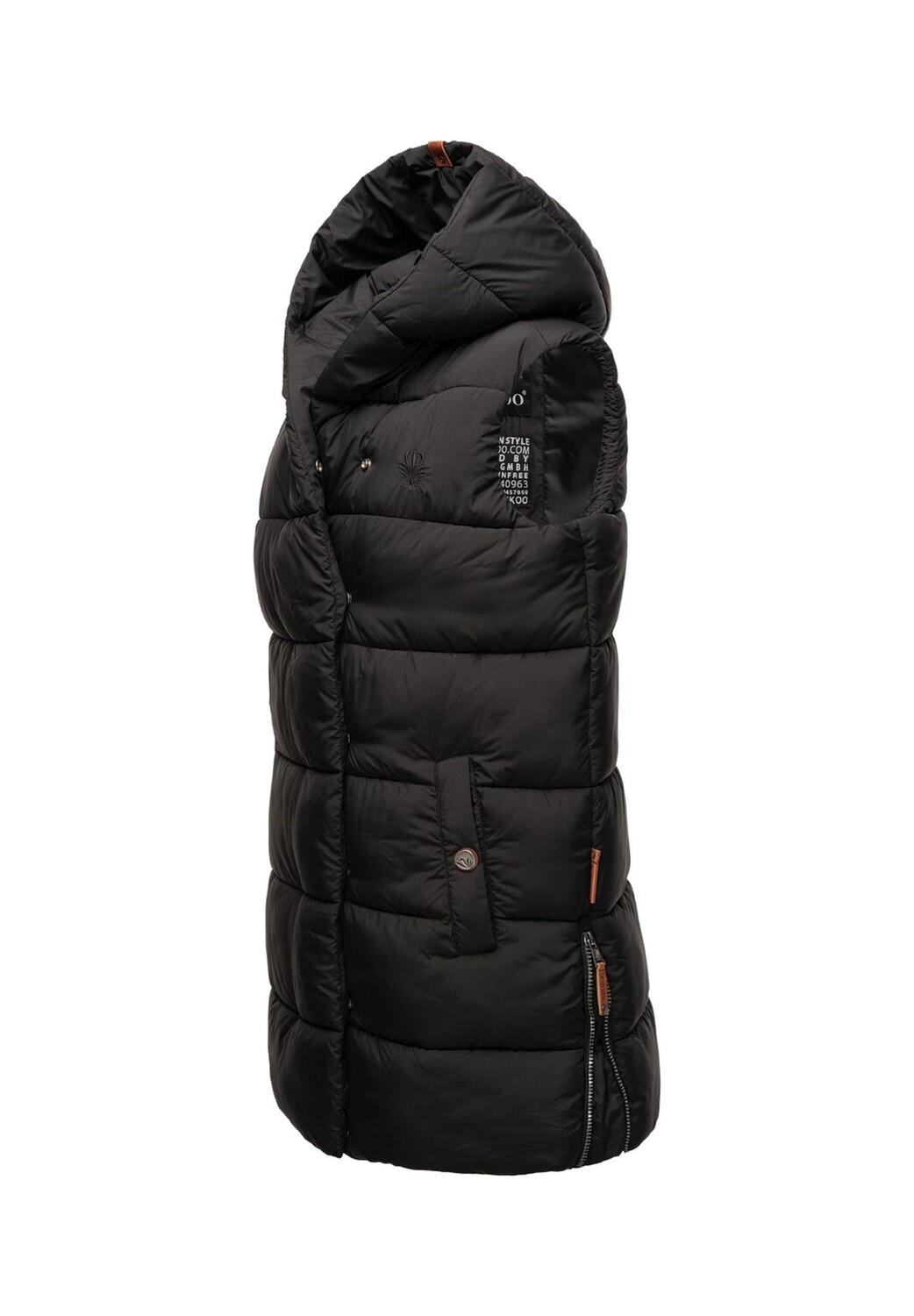 Стеганый жилет Мадилинаа NAVAHOO, черный 
Стеганый жилет Мадилинаа NAVAHOO, черный