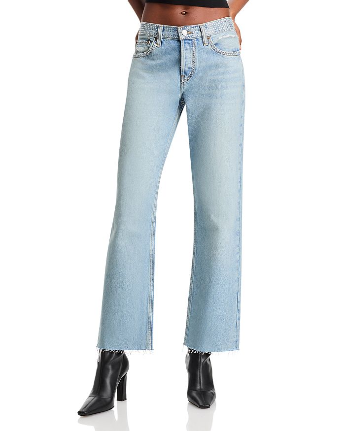 Прямые укороченные джинсы с пайетками Diamond Tide RE/DONE, синий
Прямые укороченные джинсы с пайетками Diamond Tide RE/DONE, синий